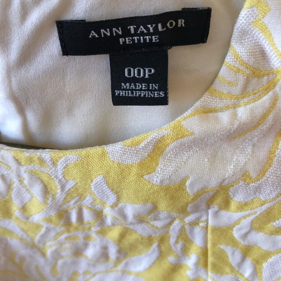 Ann Taylor yellow Dress - Picture 4 of 5